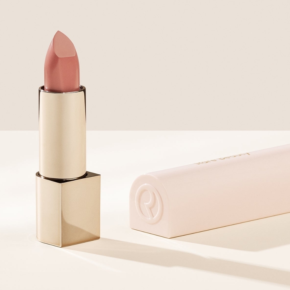 NIB Rare Beauty Kind Worda Matte Lipstick Creative Muted Peach